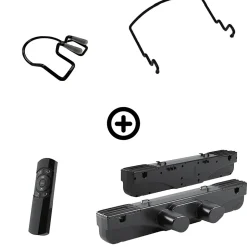 Sommier électrique relaxation lattes lisse beige 90x200