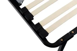 Sommier Renforcé 90x190 cm - Cadre à Lattes 29 cm - Compatible avec Tous Matelas - Métal 1,4 mm - 18 Lattes 9 mm - Cadre à Latte M