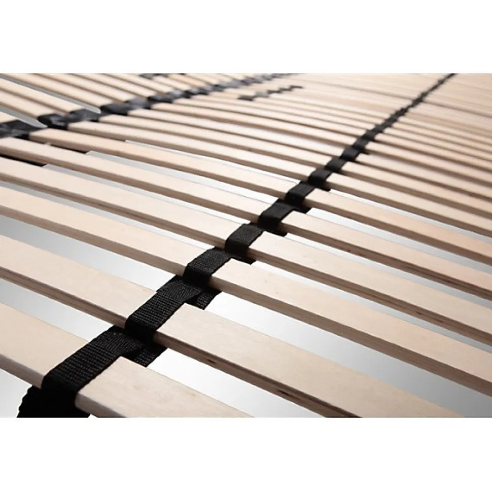 Sommier résistant à lattes réglables + pieds inclus 160X200 cm