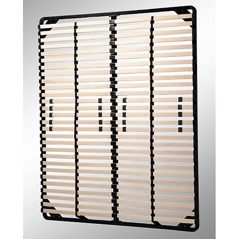 Sommier résistant à lattes réglables + pieds inclus 160X200 cm