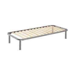 Sommier simple Agos, Sommier à lattes orthopédique, 100% Made in Italy, 80x190h 31 cm