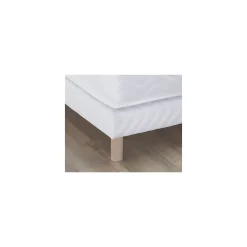 Sommier tapissier à lattes blanc 160x200