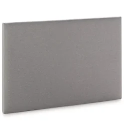 Sommier tapissier Aura + tête de lit 90x190 cm, Gris clair, hauteur 30 cm