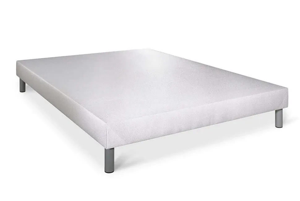 Sommier tapissier blanc 160x200