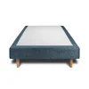 Sommier Tapissier Bouclette Bleu 100x200 H35cm