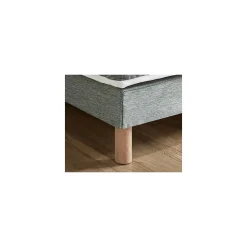 Sommier tapissier vert celadon 90x200