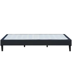 Sommier Tapissier 80x200 - 20 cm - Déhoussable - 13 Lattes - Montage Rapide - Facile d'entretien - Confort Optimal - Design Modern