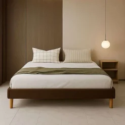 sommier tapissier 160x200 cm - 20 cm - 13 lattes - montage rapide et facile - revêtement facile d'entretien - SOMMIER GREGORY MARR