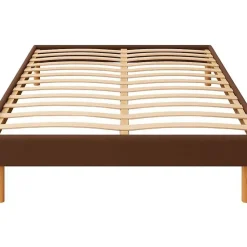 sommier tapissier 160x200 cm - 20 cm - 13 lattes - montage rapide et facile - revêtement facile d'entretien - SOMMIER GREGORY MARR