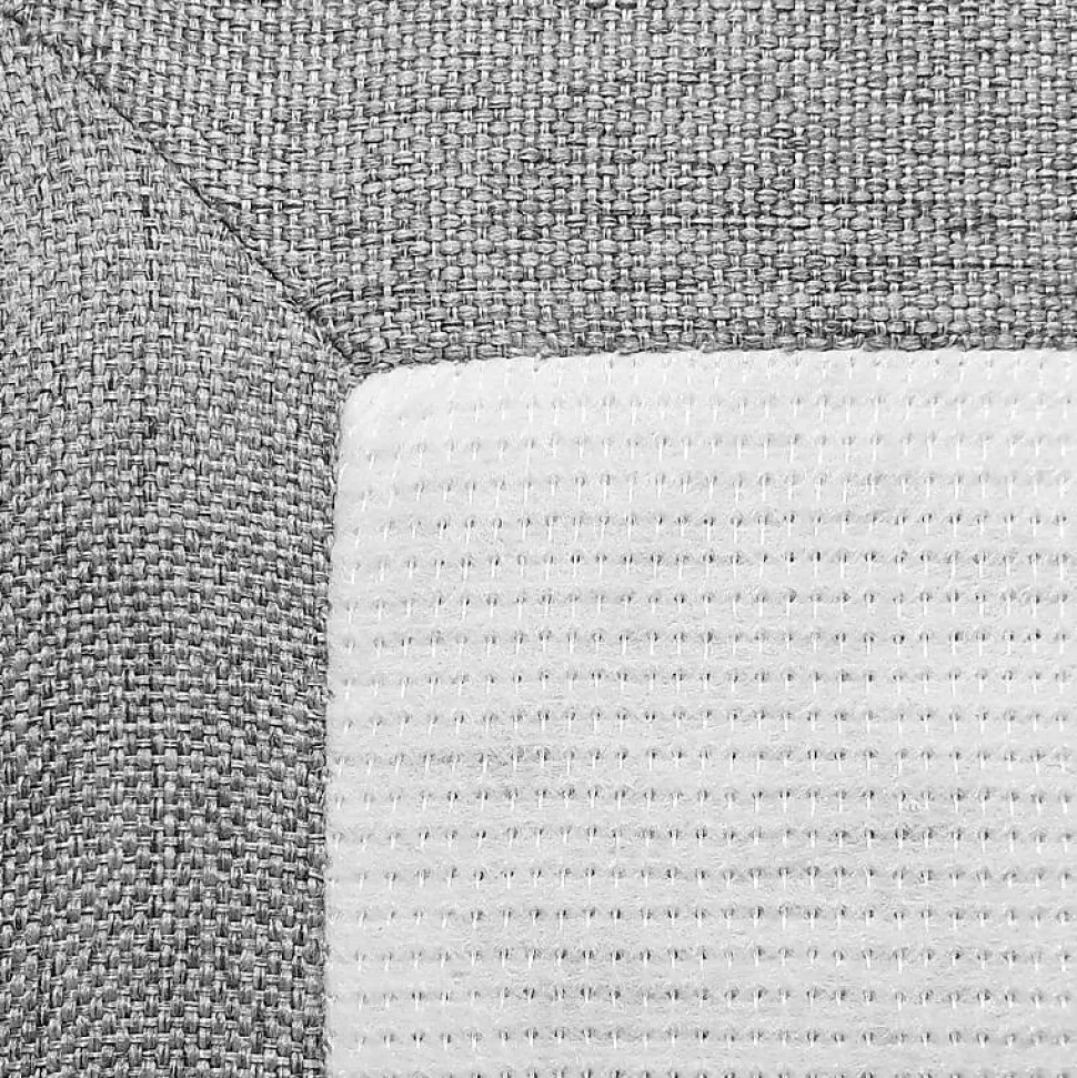 Sommier tapissier 160x200 cm en tissu gris et pieds métal - REMIMOS