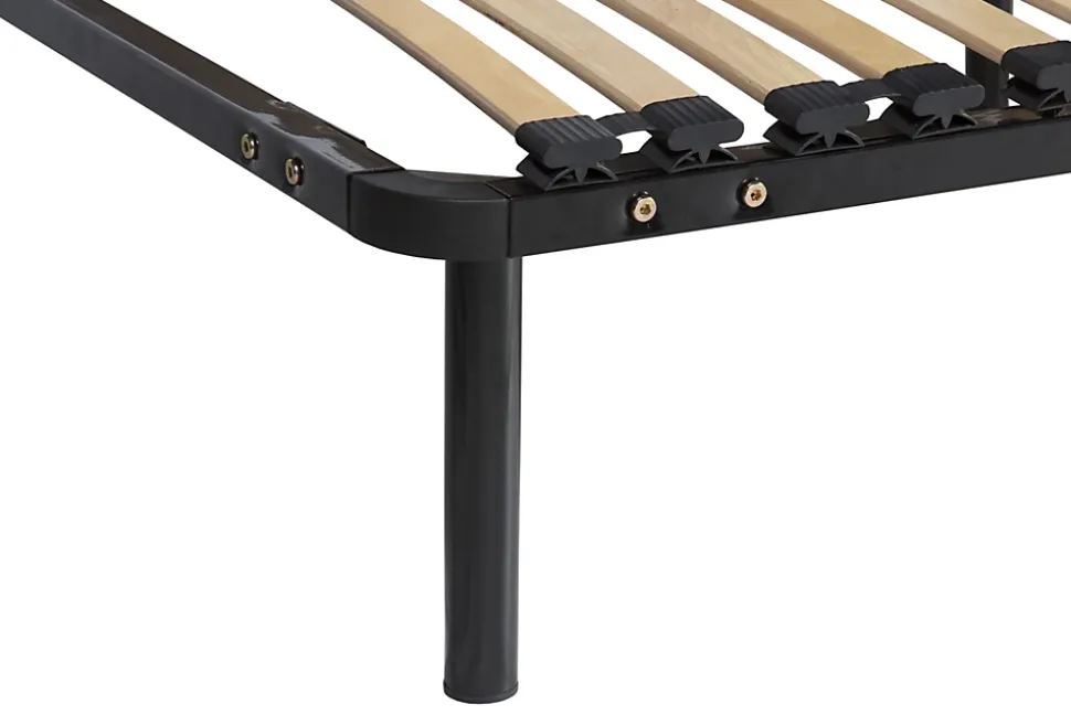 Sommier 140x200 Cadre à Lattes Renforcé en Metal 1,4 mm - Soutien Réglable avec 34 Lattes 9 mm et 3,5 cm - Confort Optimisé pour U