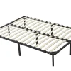 Sommier 140x200 cm - solide - cadre a lattes - montage rapide - confort optimal - usage quotidien