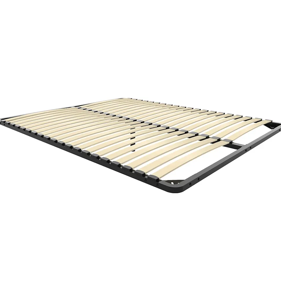 Sommier 160x200cm, 2x20 Lattes, Lit avec Sommier à Lattes