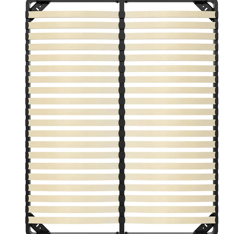 Sommier 160x200cm, 2x20 Lattes, Lit avec Sommier à Lattes