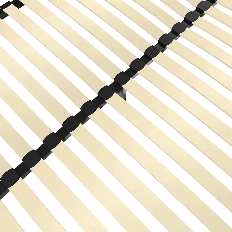 Sommier 160x200cm, 2x20 Lattes, Lit avec Sommier à Lattes