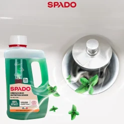 Spado entretien canalisations et déboucheur 3en1 1L