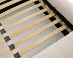 Sunset - lit coffre - 140x190 cm - sommier inclus - en fausse fourrure - Lisa Design