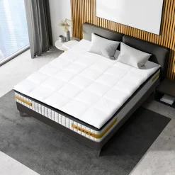 Surmatelas 6 cm Tranquilité 90x200 cm Duvet et plumettes de canard neuf