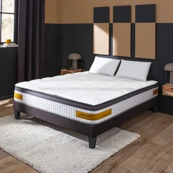 Surmatelas 6 cm Tranquilité 90x200 cm Duvet et plumettes de canard neuf