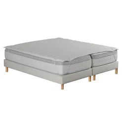 Surmatelas 4 cm Wellness 180x200 cm Fibres creuses polyester