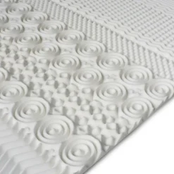 Surmatelas à mémoire de forme 140 x 190 Blanc Générique