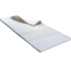 Surmatelas à mémoire de forme 90 x 190 Blanc Générique