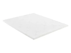 Surmatelas 140 x 190 cm luxe mémoire de forme coutil aloe vera ép.5cm - LACETO de NATUREA