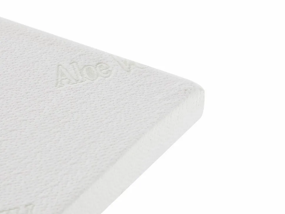 Surmatelas 160 x 200 cm luxe mémoire de forme coutil aloe vera ép.5cm - LACETO de NATUREA