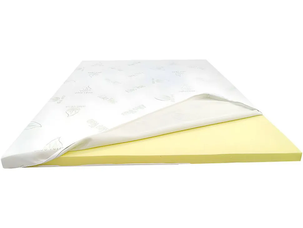 Surmatelas 160 x 200 cm luxe mémoire de forme coutil aloe vera ép.5cm - LACETO de NATUREA