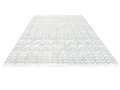 Surmatelas 180 x 200 cm mémoire de forme coutil aloe vera ép.5cm - ANTASSE de NATUREA