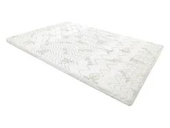 Surmatelas 180 x 200 cm mémoire de forme coutil aloe vera ép.5cm - ANTASSE de NATUREA