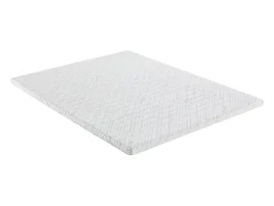 Surmatelas 140 x 190 cm mémoire de forme coutil bambou ép.5cm - LUFFY de NATUREA