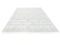 Surmatelas 160 x 200 cm mémoire de forme coutil aloe vera ép.5cm - ANTASSE de NATUREA