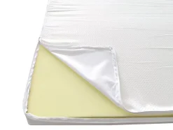 Surmatelas 160 x 200 cm mémoire de forme coutil aloe vera ép.5cm - ANTASSE de NATUREA