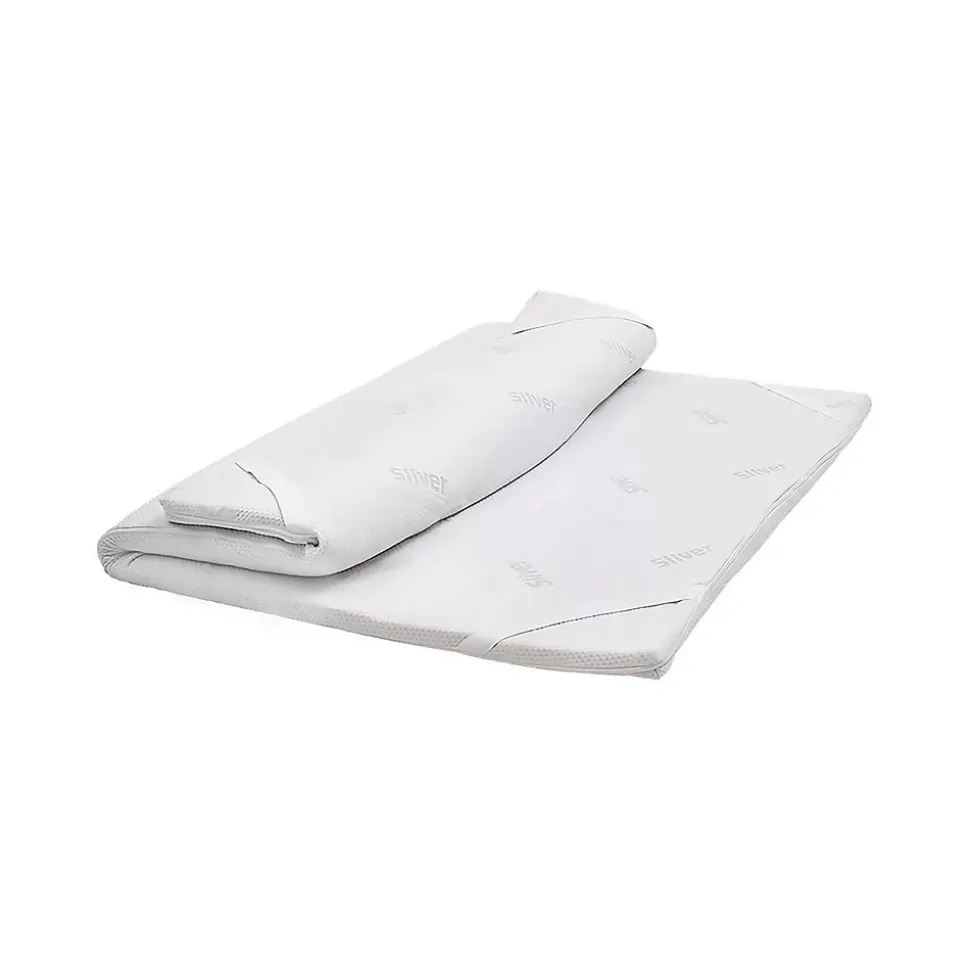 Surmatelas carré et demi Dlovri, Surmatelas pour améliorer la posture, Surmatelas à mémoire de forme, 120x200xh5 cm