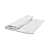 Surmatelas carré et demi Dlosacc, Surmatelas pour améliorer la posture, Surmatelas en mousse à mémoire de forme, 120x200xh5 cm