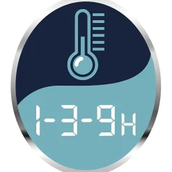 Surmatelas Chauffant - Imetec - 2 Places Adapto, 150x160 cm - 6 Températures Chauffage Rapide - 100 Coton - Température Constante