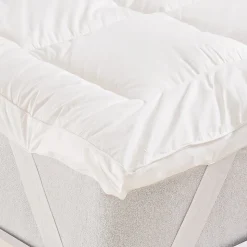 Surmatelas de confort 3 cm percale de coton 700 g/m² 180x200 cm CONFORT SOFT