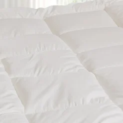 Surmatelas de confort 3 cm percale de coton 700 g/m² 90x190 cm CONFORT SOFT