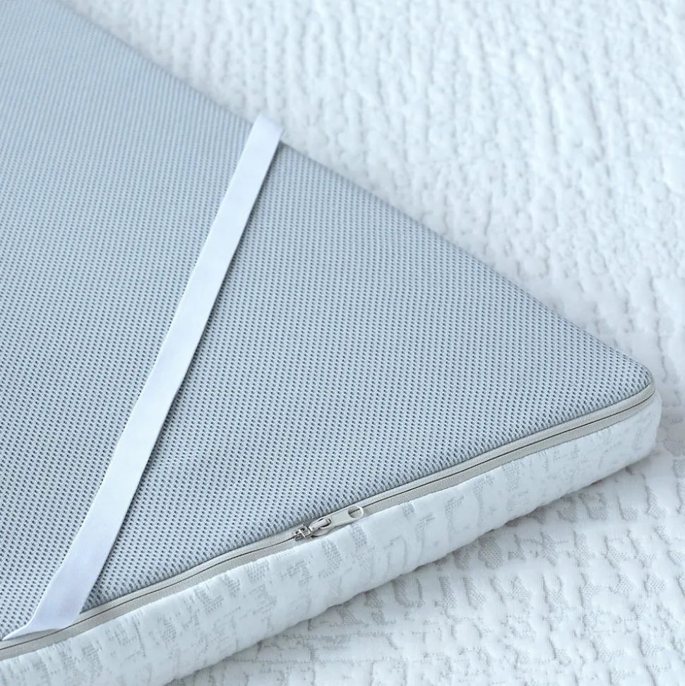 Surmatelas déhoussablatex 60 kg 3 zones confort 140x190