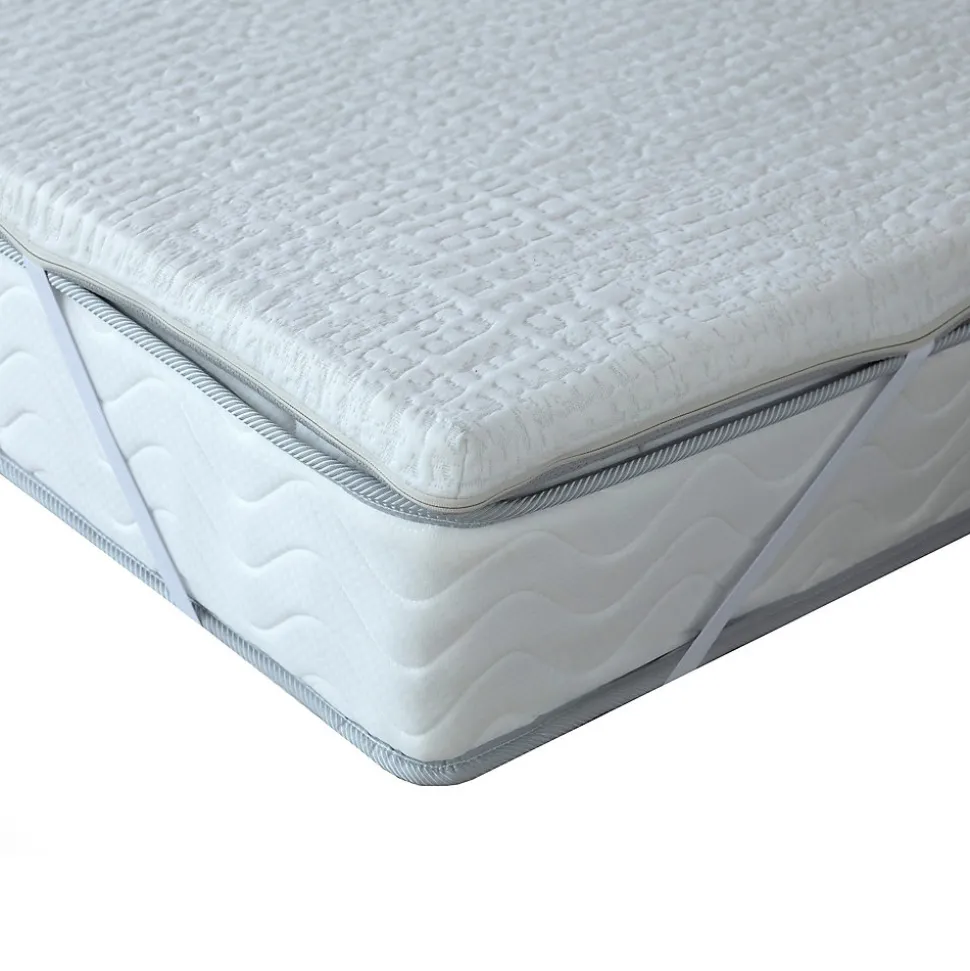 Surmatelas déhoussable duo latex et mémoire forme 140x190