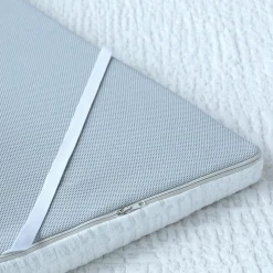 Surmatelas déhoussable mousse à mémoire forme 50kg/m3 90x200