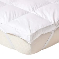 Surmatelas en plumes d'oies, 140 x 190 cm - HOMESCAPES