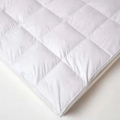 Surmatelas en plumes d'oies, 140 x 190 cm - HOMESCAPES