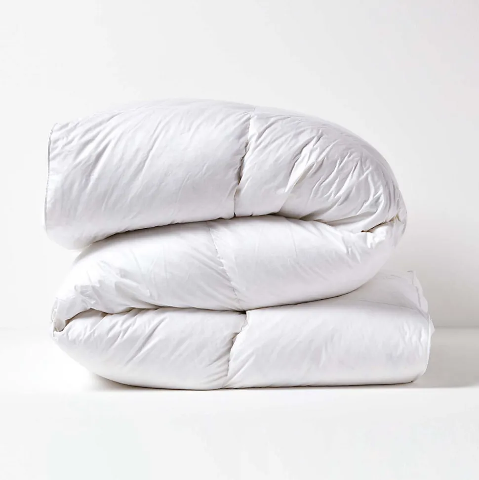 Surmatelas en plumes d'oies, 140 x 190 cm - HOMESCAPES