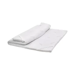 Surmatelas simple Dmammin, Surmatelas pour améliorer la posture, Surmatelas en mousse à mémoire de forme, 80x200xh5 cm