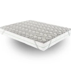 Sur-matelas 80x200 - Mousse à Mémoire De Forme De 3 Cm - Revêtement Silver Fresh