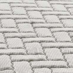 Sur-matelas 80x200 - Mousse à Mémoire De Forme De 3 Cm - Revêtement Silver Fresh