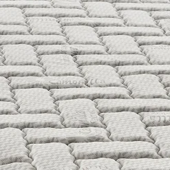 Sur-matelas 160x200 - Mousse à Mémoire De Forme De 3 Cm - Revêtement Silver Fresh