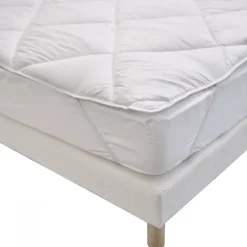 Surmatelas 160x200 cm Confort Moelleux et Respirant LAVABLE À 95 C